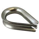 3/8" Sea-Dog 171210 Stainless Steel Light Thimble | Blackburn Marine Sailboat & Rigging Hardware